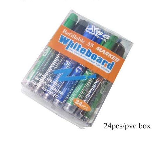 White Board Marker Refillable (Pack of 24)